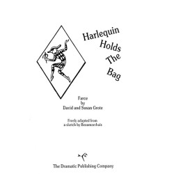 Harlequin Holds the Bag