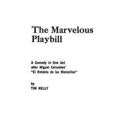 The Marvelous Playbill