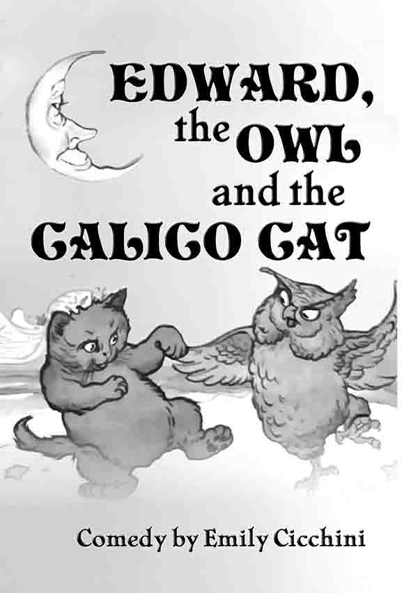 Edward, the Owl and the Calico Cat