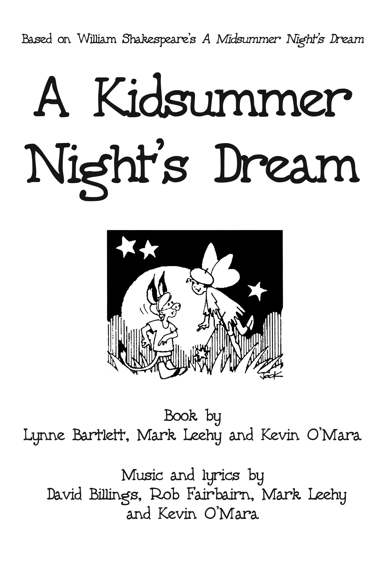 A Kidsummer Night's Dream