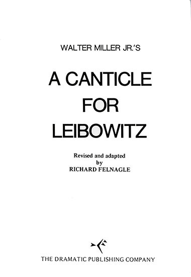 A Canticle for Leibowitz