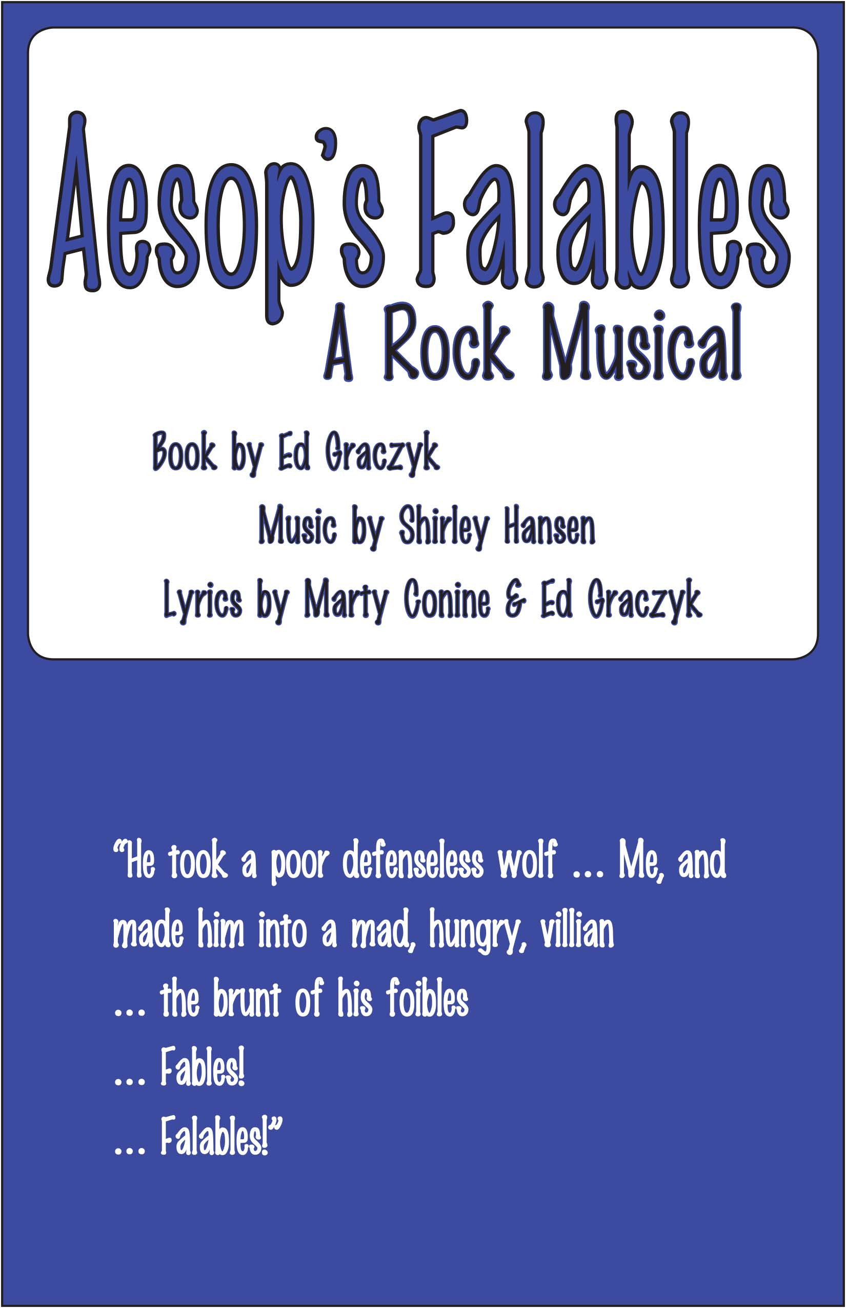 Aesop's Falables (A Rock Musical)
