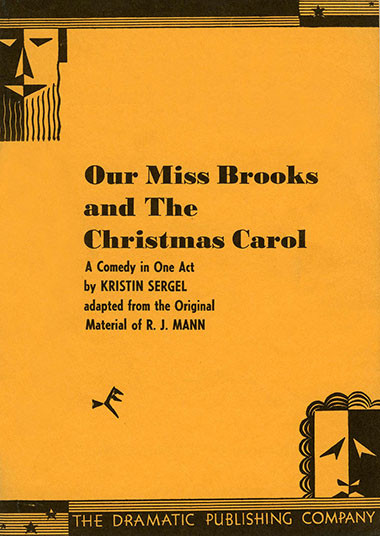 Our Miss Brooks and the Christmas Carol