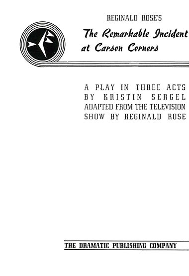 The Remarkable Incident at Carson Corners